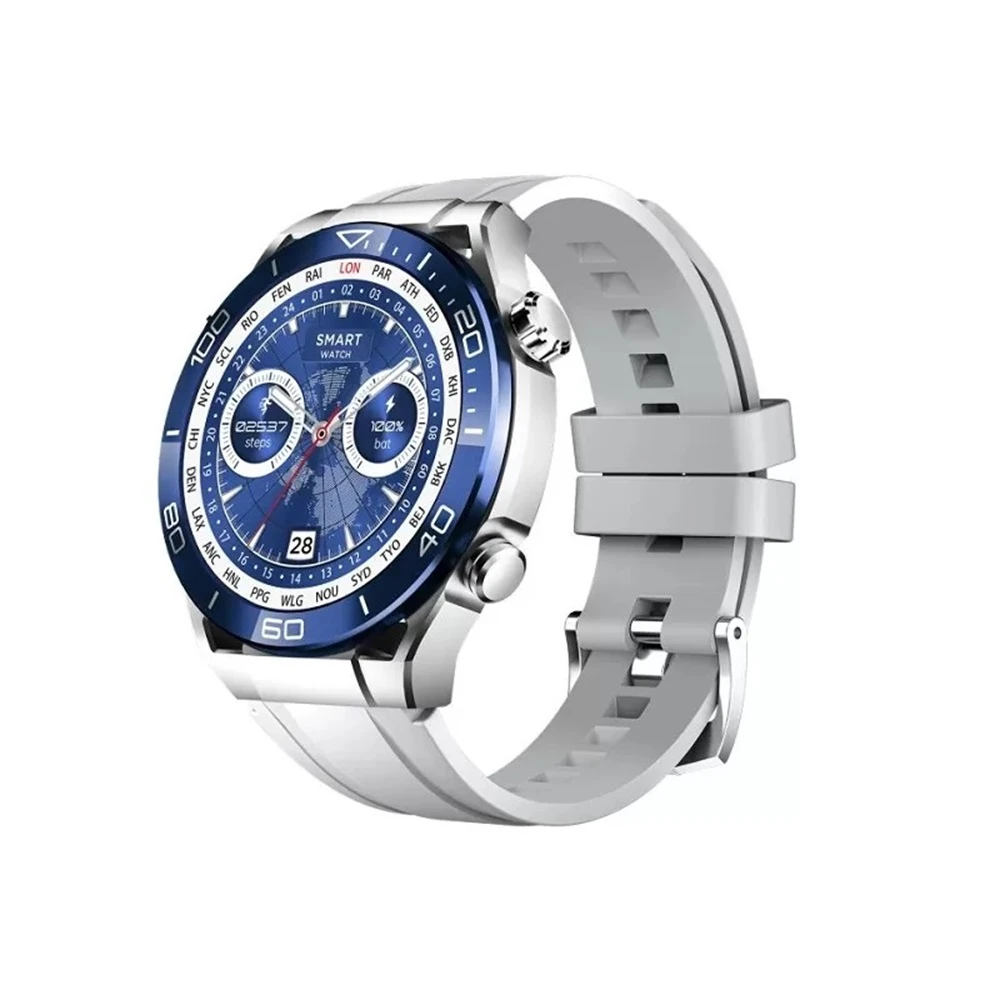 Умные часы charome smart watch hd call t11 с amoled дисплеем, серебристые 2