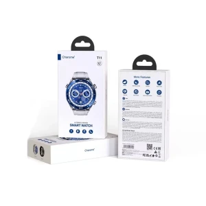 Умные часы charome smart watch hd call t11 с amoled дисплеем, серебристые Thumbnail 3
