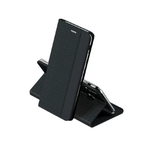 Woo case shell flip nylon oppo a60 4g, black Thumbnail 2