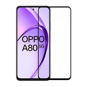 Защитное стекло diamond glass 5d для oppo a80 5g, черное