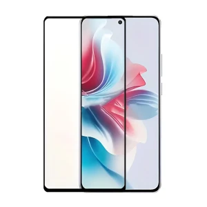 Защитное стекло diamond glass 5d для oppo reno 12f/fs, черное
