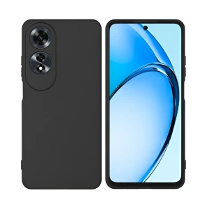 Woo case silicone neo soft oppo a60 4g, black Thumbnail 2