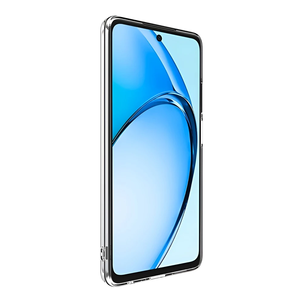 Woo case tpu soft oppo a60 4g, clear 2