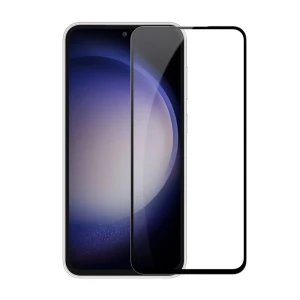 Защитное стекло nillkin tempered glass cp+pro для samsung s23fe, черное