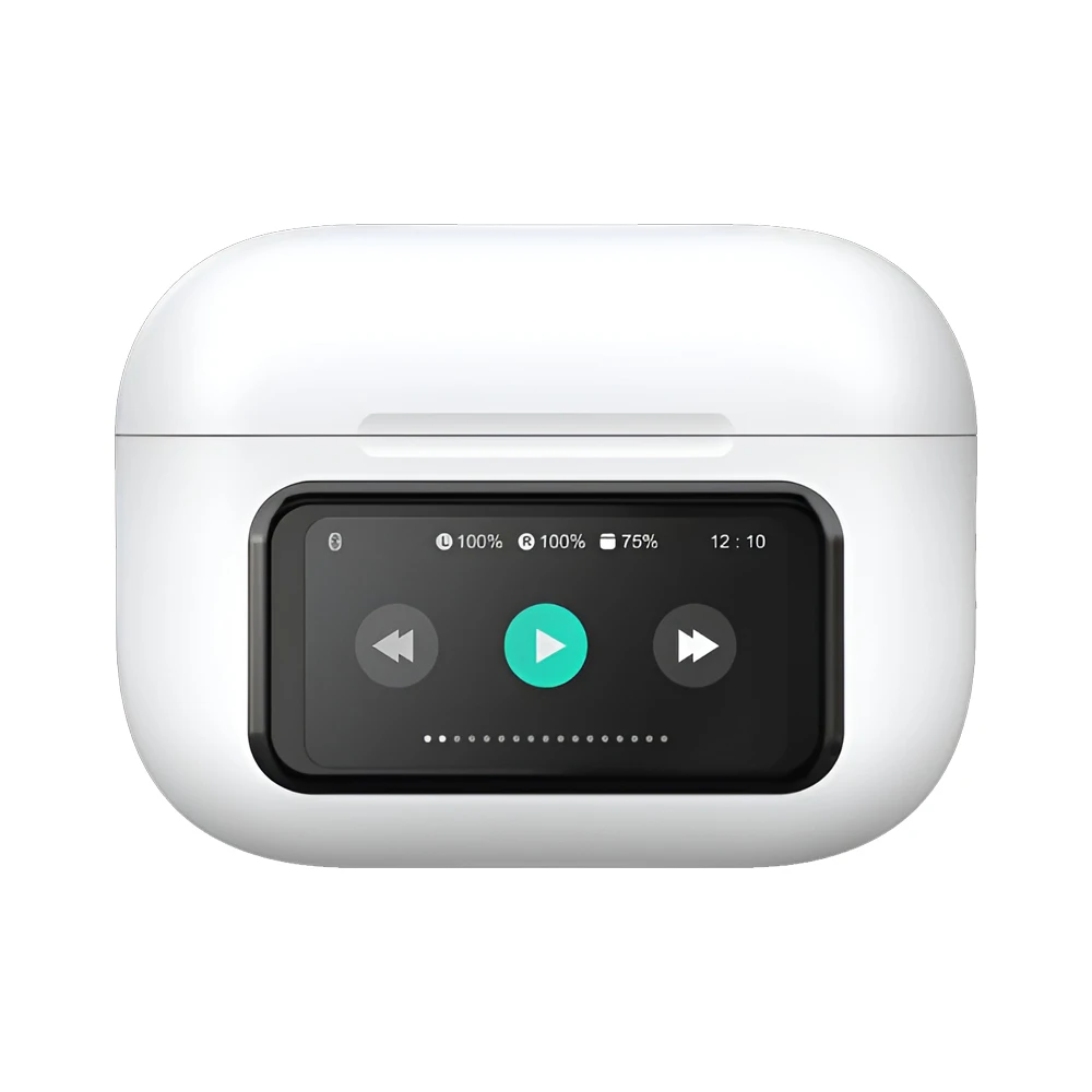Helmet tws original series e26 anc smart display, white 3