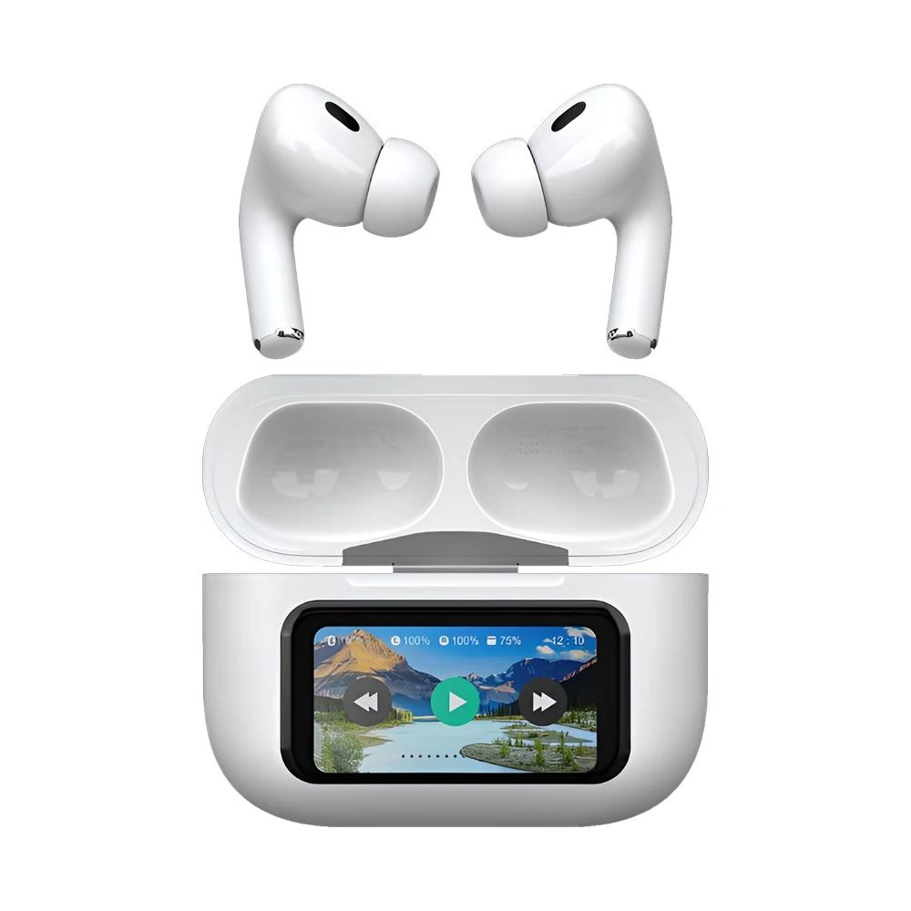 Helmet tws original series e26 anc smart display, white 2