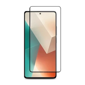 Защитное стекло diamond glass 5d для redmi 13, черное