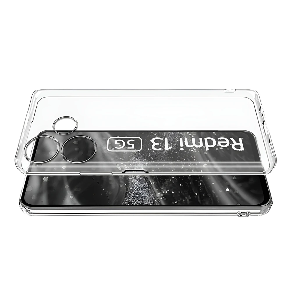 Woo case soft tpu redmi 13, clear 2