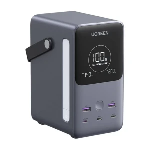 Ugreen power bank с двухсторонней быстрой зарядкой 48000mah, 300w, серый Thumbnail 1