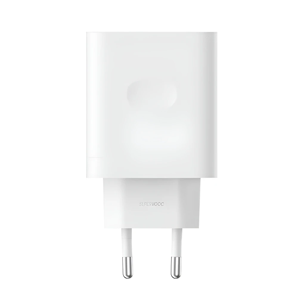 Oppo power adapter supervooc 45w, white 2