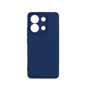 Woo case liquid silicone для redmi 13, синий