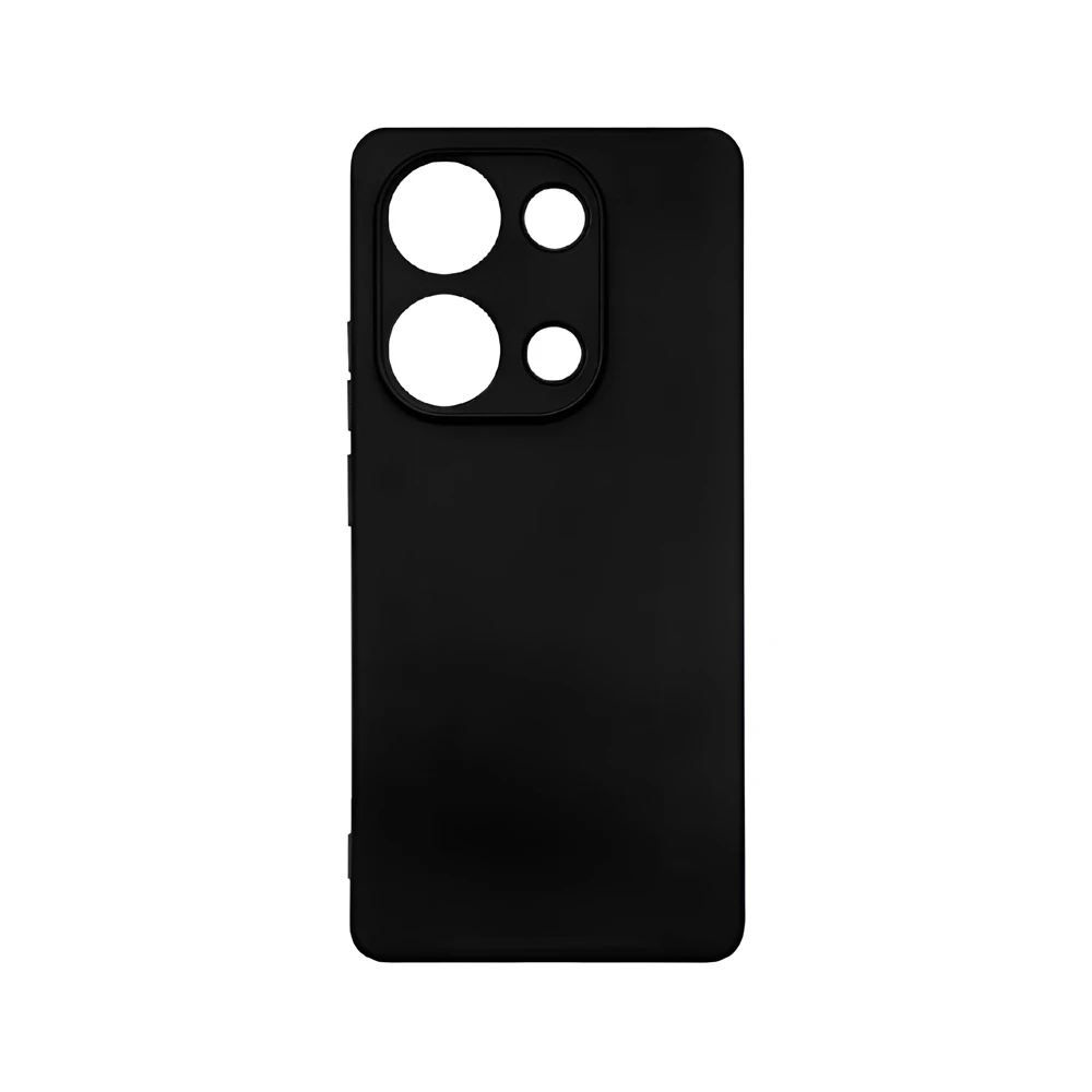 Woo case liquid silicone redmi 13, black 2