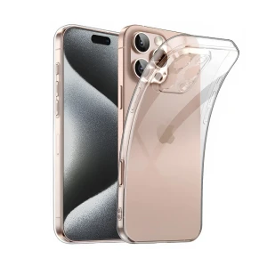 Woo case soft tpu для iphone 16 pro max, прозрачный