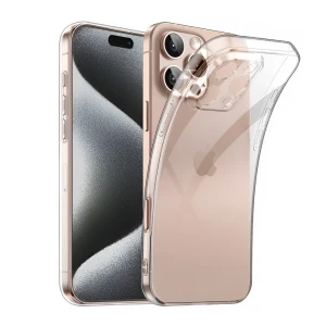 Woo case soft tpu для iphone 16 pro, прозрачный