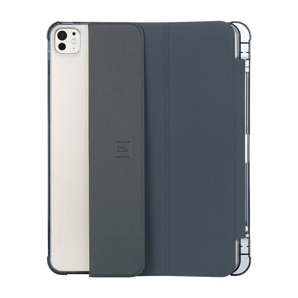Чехол tucano для ipad pro 13" m4 2024 satin, синий-черный 2