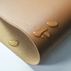 Miiiw mouse pad monochrome leather size xl (900 x 400 x 2 mm), brown Thumbnail 2