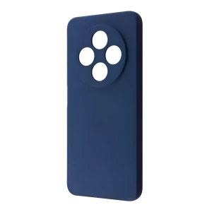 Woo case liquid silicone для redmi 14c, синий