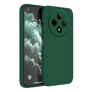 Woo case silicone neo soft для oppo reno 12f/12fs, темно-зеленый