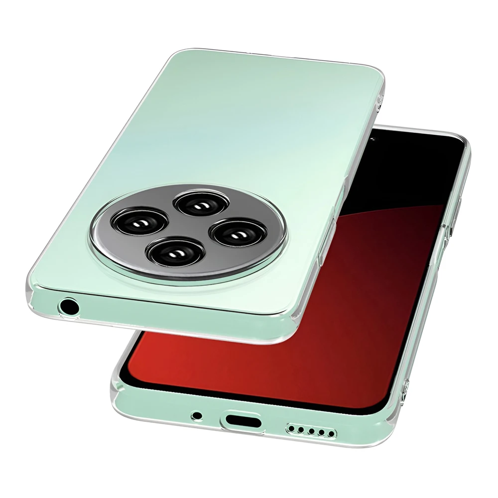 Woo case soft tpu redmi 14c, clear 2