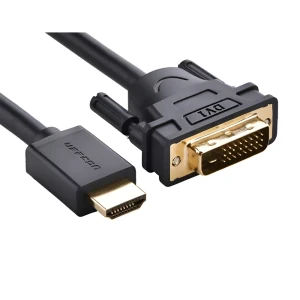 Ugreen cable hdmi to dvi 1080p@60hz 2m hd106, black Thumbnail 3