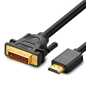 Ugreen cable hdmi to dvi 1080p@60hz 2m hd106, black