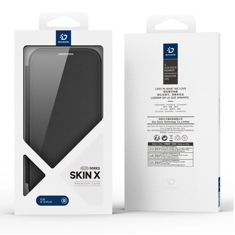 Dux ducis case iphone 16 plus skin x pro with magsafe, black 3
