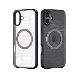 Dux ducis чехол iphone 16 plus aimo с magsafe, черный