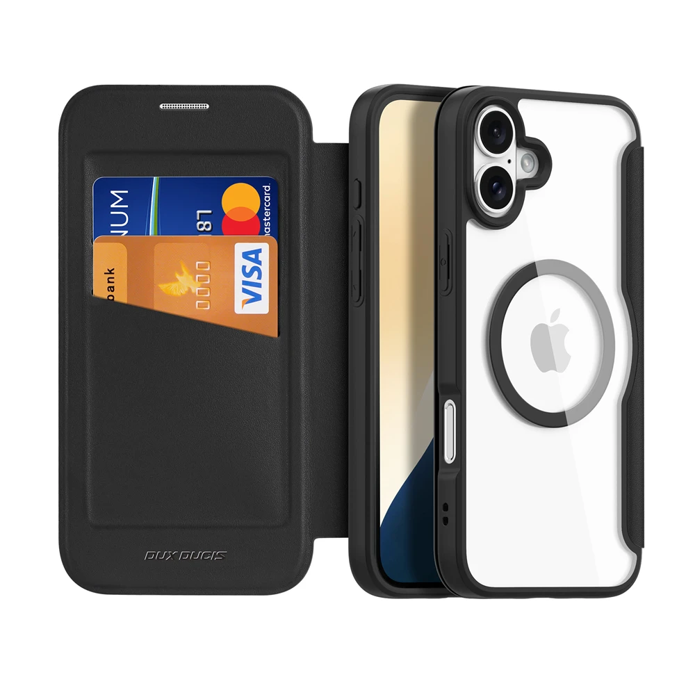 Dux ducis case iphone 16 skin x pro with magsafe, black 2