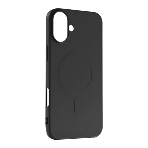 Woo case liquid silicone magsafe для iphone 16 plus, черный