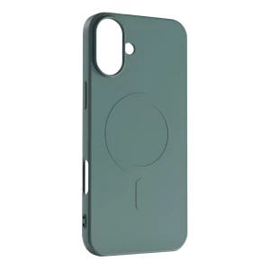 Woo case liquid silicone magsafe iphone 16 plus, green
