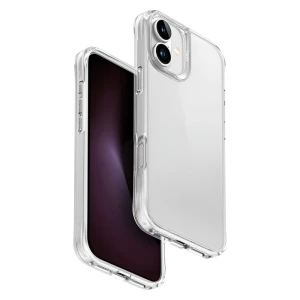 Uniq case hybrid lifepro xtreme для iphone 16, прозрачный