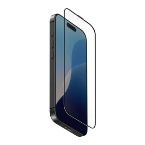 Защитное стекло uniq glass optix vivid clear для iphone 16, черное