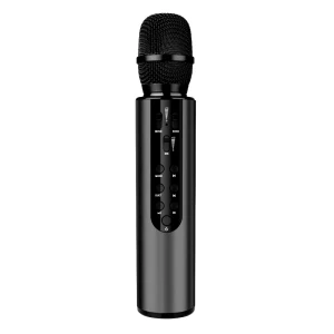 Беспроводной караоке микрофон woo m6, 10w, черный