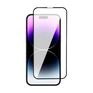 Защитное стекло diamond glass 5d для iphone 16 plus, черное