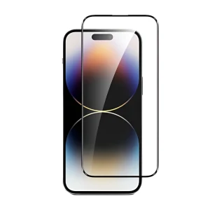 Защитное стекло diamond glass 5d для iphone 16 pro max, черное