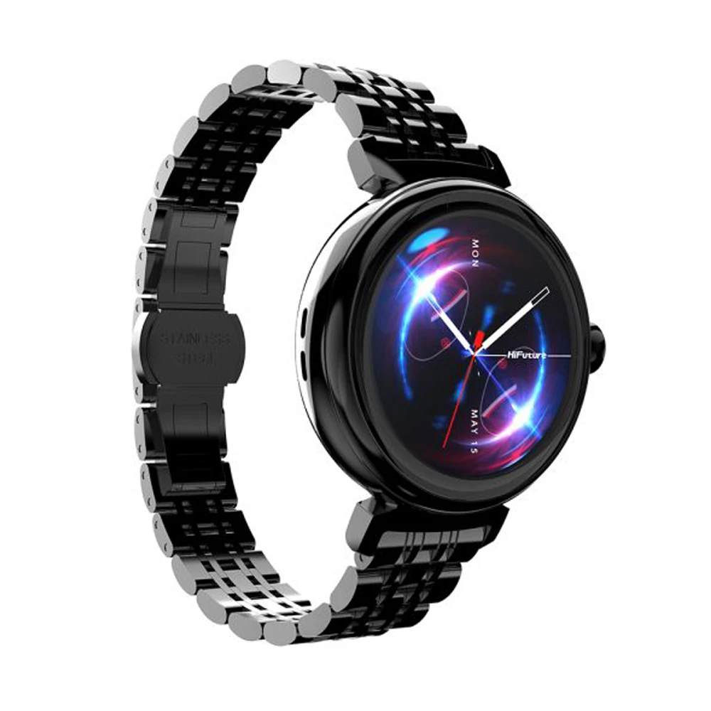 Hifuture smart watch aura, amoled, bt calling, black 3