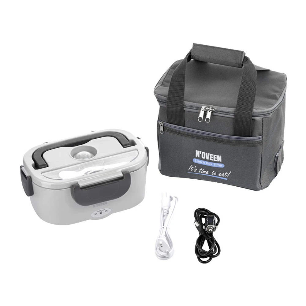 Noveen lunch box lb2410 220-240 volt,23x16x10,5 cm,inox interior,power 40 w grey  4