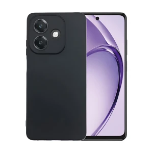 Woo case silicone neo soft oppo a40 4g, black