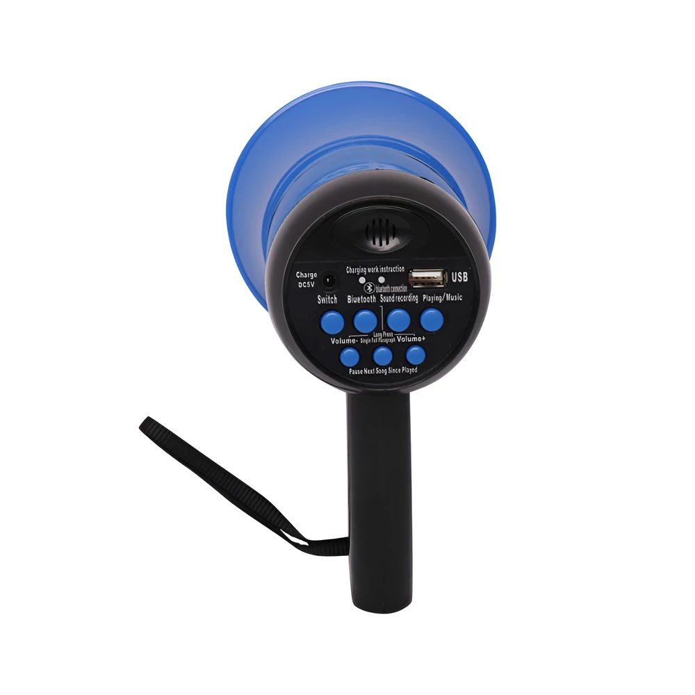 Obt megaphone usb/bt/tf/record 300s, 35w, 500m, li-ion battery,  obt-340bt 2