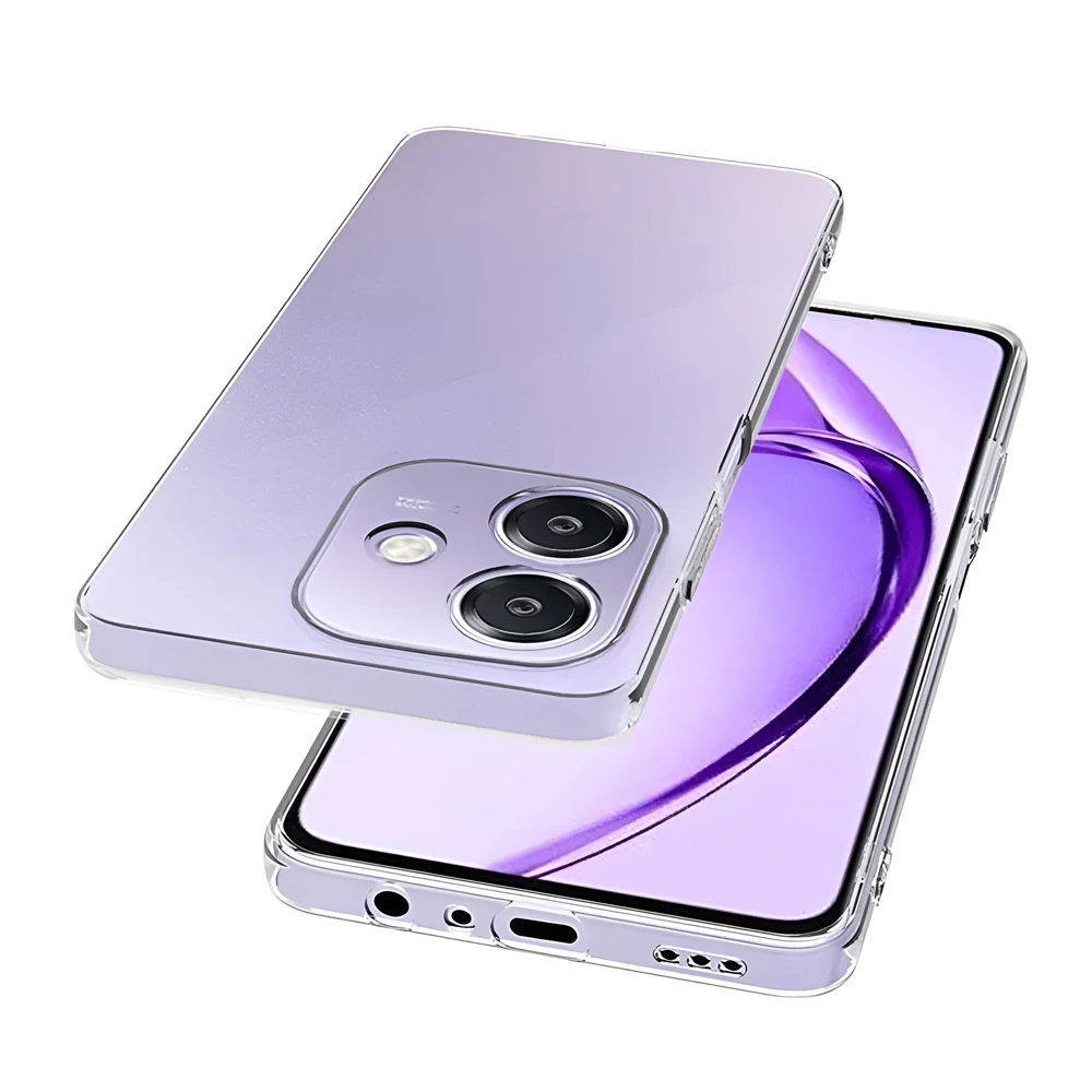 Woo case tpu soft oppo a40, clear 3