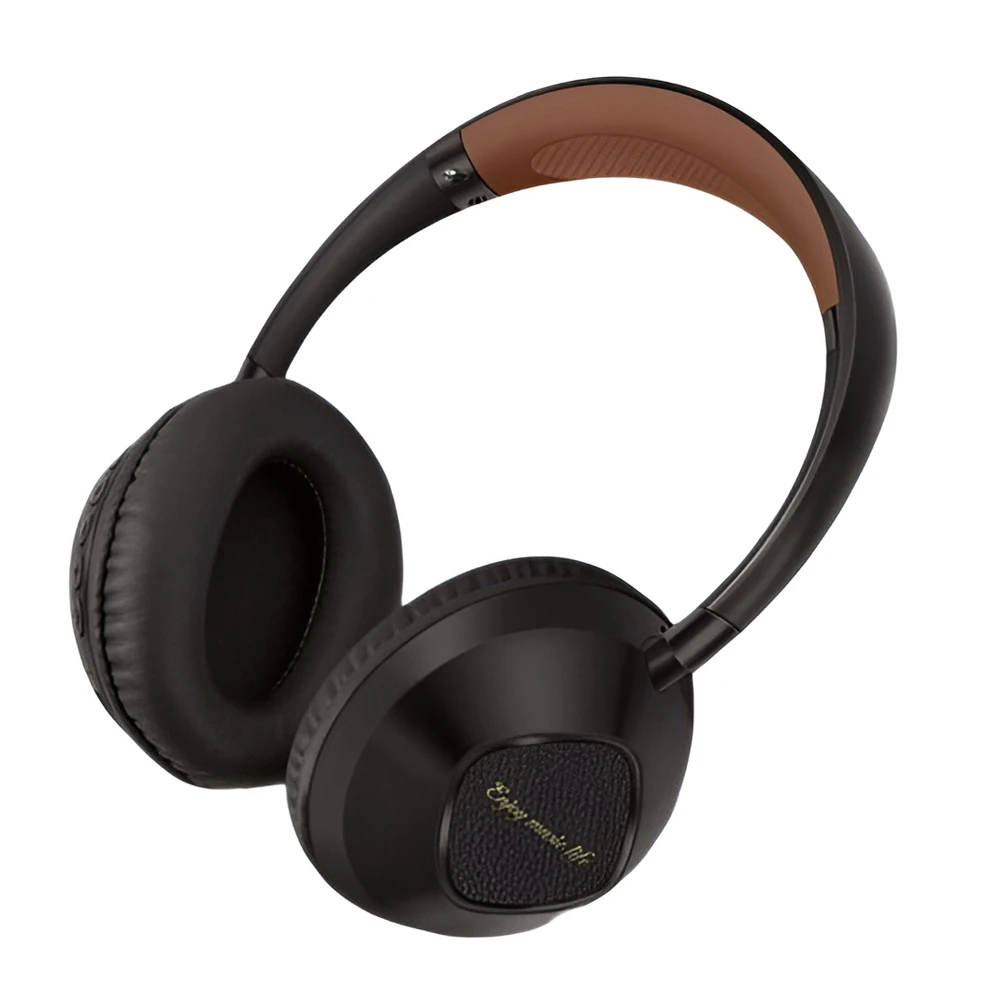 Musen wireless headphones over ear akz-18, brown 2