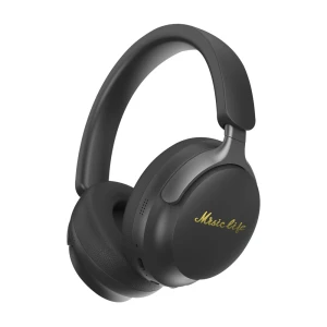Беспроводные наушники musen akz-22, накладные, черные