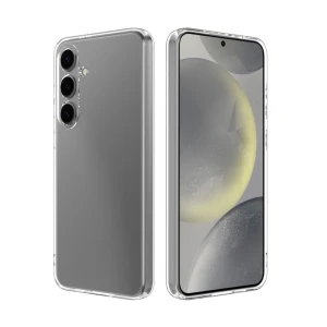 Woo case soft tpu samsung galaxy s24fe, clear