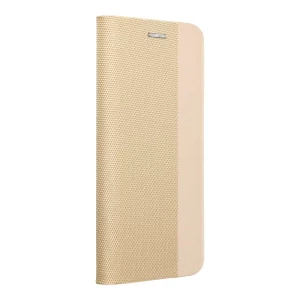 Чехол woo case shell flip nylon для samsung a06, бежевый