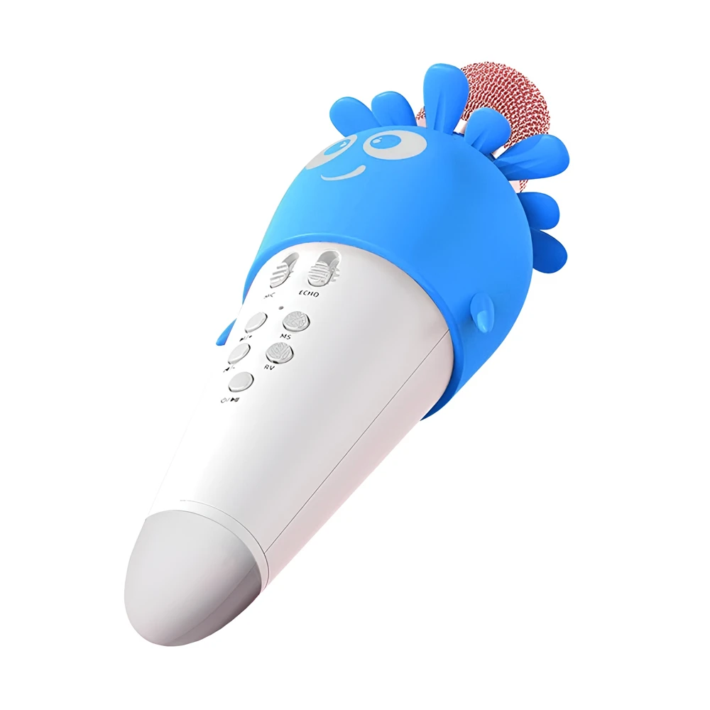 Woo wireless karaoke microphone k5, 5w, blue 2