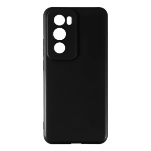 Woo case silicone neo soft oppo reno 12 pro, black