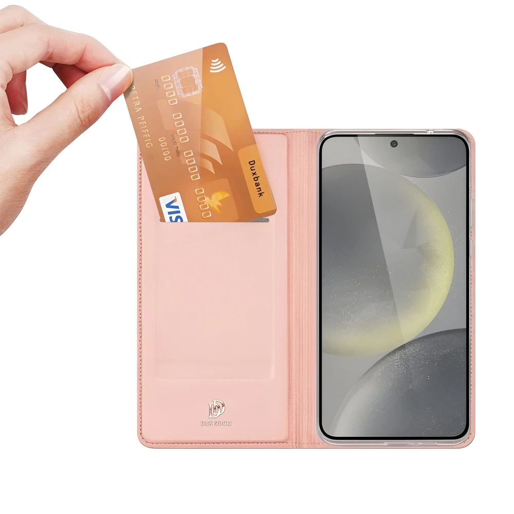 Dux ducis case flip skinpro samsung s24fe, pink 3