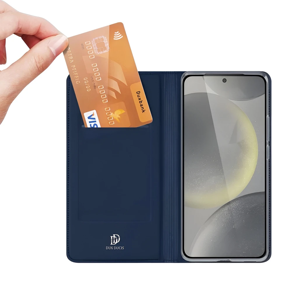 Dux ducis case flip skinpro samsung s24fe, blue 3