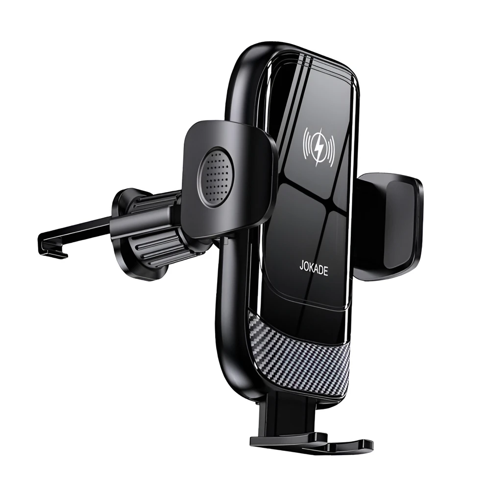 Jokade car holder air outlet wireless charging 15w jh033, black 2