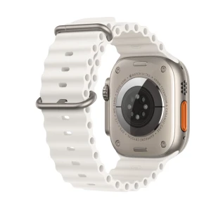 Watch ultra 2, 49mm, titanium (white ocean strap orange) (replica) Thumbnail 3